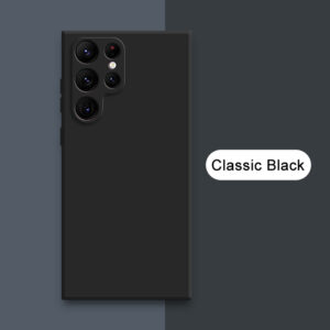 Liquid Silicone Case For Samsung S24 S23 S22 S21 S20 Ultra Plus FE S10 S9 Plus Shockproof Case For Samsung Note 20 Ultra 10 Plus