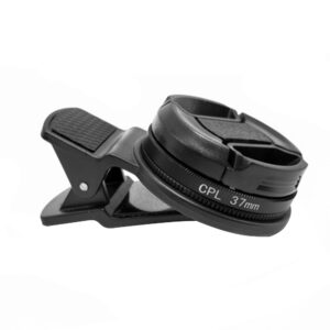 Universal Phone Clip Camera CPL Filter Lens Smartphone Circular Polarizer Glass