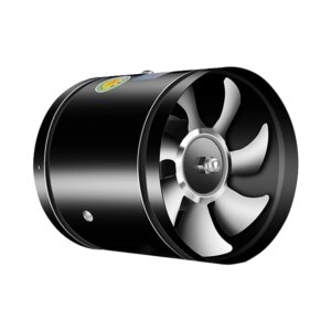 4 6 8 Inch Pipe Air Ventilator Metal Duct Fan Low Noise Bathroom Exhaust Fan Kitchen Air Ventilator for Kitchen Washroom Canteen