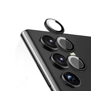 Metal Lens Rings For Samsung A55 A35 A25 A15 A05 A05S A14 A24 A34 A54 M54 M14 M55 Camera Glass Protector Alloy Frame Cover Film