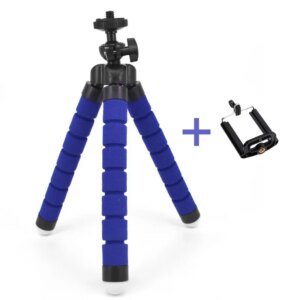 Tripod For Phone Flexible Sponge Octopus Mini Tripod For IPhone Mini Camera Tripod Phone Holder Clip Stand
