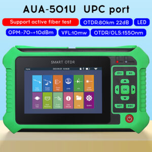 COMPTYCO AUA-513/516/501/500U/A Active Fiber Live Test OTDR 1610nm 22dB Optic Fiber Reflect Touch Screen Event Map