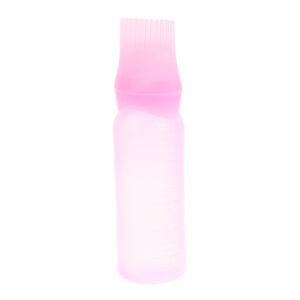120ml Hair Dye Applicator Brush Bottles Dyeing Shampoo Bottle Oil Comb Hair Dye Bottle Applicator Hair Coloring Styling Tool