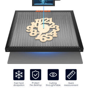 ACMERE10 Laser Cutting Honeycomb Working Table Board Steel Panel Platform 330x330mm for CO2 Diode Laser Engraver Cutting Machine