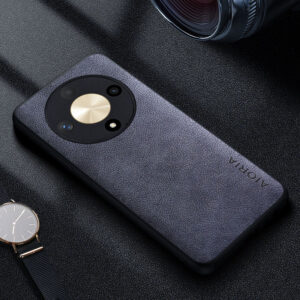 Premium Luxury leather Phone Case for Honor Magic6 Lite Pro X9b Funda Business Style Solid color Phone cover capa case