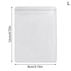 10Pcs Jewelry Storage Bag Box Anti-Oxidation Transparent Jewelry Organizer for Earring Necklace Bracelet Ring Holder Ziplock Bag