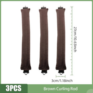 3PCS Heatless Curling Rod Headband Lazy Curler Sleep Hairdresser Women Hairdressing Foam Rollers Hook Type Hair Rod Strap