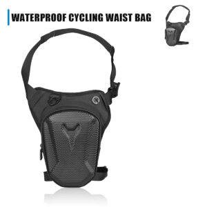 Tactical Travel Bag Waterproof Motorcycle Waist Leg Bag Men Hip Bum Pack Leg Side Bag Ride Bags Outdoor Casual Fanny Pack Bag