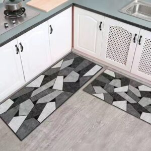 Kitchen Floor Mat Household Absorbent Non-Slip Foot Mat Entrance Door Bedroom Floor Mat Easy To Take Care of Household Floor Mat