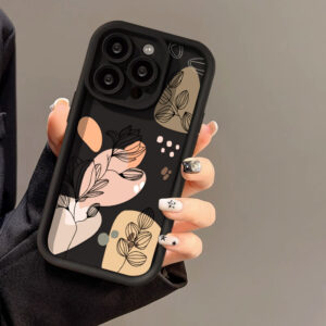 Aesthetic Cover For iPhone 11 Case iPhone 12 13 14 15 Pro Max X XR XS Max 7 8 Plus SE 2020 2022 Soft TPU Shockproof Phone Bumper