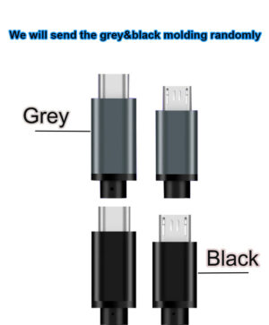 Short USB C to Micro USB Cable USB-C Type C to Micro B USB 2.0 OTG Data charger Cable Cord for Macbook Pro Mini Samsung Xiaomi