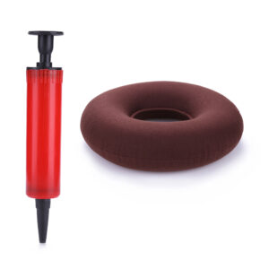 1PCS Hip Support Medical Hemorrhoid Seat Pad Inflatable Massage Cushion with Pump Round Ring Pillow Anti Bedsore Donut Pillow