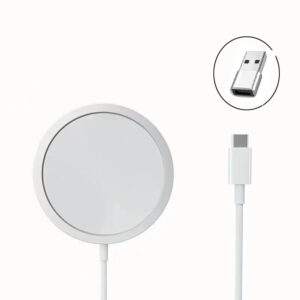 65W Magnetic Wireless Charger Pad Stand Macsafe For iPhone 14 13 12 Pro Max Airpods Pro USB C Fast Charging Station Chargers