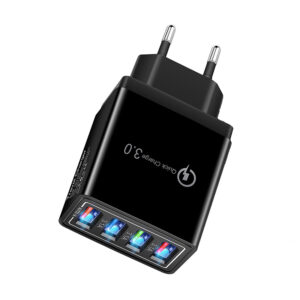 1Pcs 4 Port Fast Quick Charge QC 3.0 USB Hub Wall Charger Power Adapter Plug For Xiaomi Huawei Oppo And So On