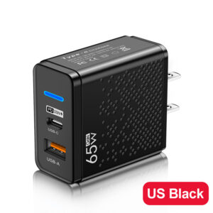 65w USB Charger Fast Charging Plug Pd QC 3.0 Type C Charging Adapter Compatible For Iphone Ipad Tablet Charging USB Adapter Head