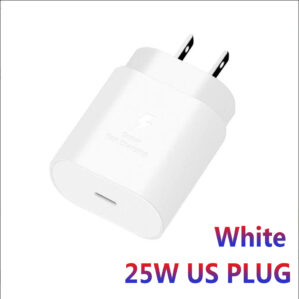 Samsung 25w Charger S24 S23 FE Surper Fast Charging Adapter Usb Type C PD PPS Galaxy S22 S21 A55 A54 A35 Note 20 Z Flip 6 Fold6