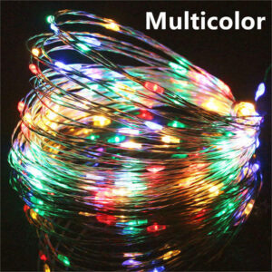 Waterproof USB Battery LED String Light 5V 10M Copper Wire Fairy Garland Light Lamp for Christmas Wedding Party Holiday Lighting