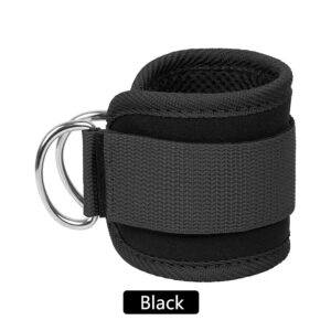 Fitness Ankle Straps Adjustable D-Ring Support Cuffs Gym Leg Strength Workouts Pulley With Buckle Sports Guard Safety Abductors