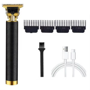 Electric Hair Clipper Professional USB Cordless Clipper Professional Beard Trimmer Haircut Grooming Kit Hair Cutting Machine