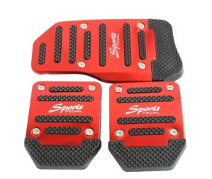 1set Car Pedal Protection Cover Car Brake Accelerator Pedal Manual Gear Pedal For Car Universal Pedal