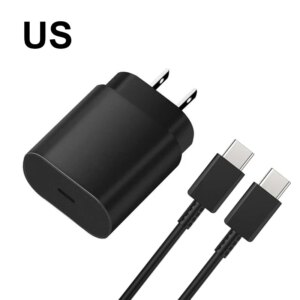 25W Super Fast Charger Power Adapter For Samsung Galaxy S22 S21 S20 FE USB Type C Cable Note 20 A52 A71 Quick Charging