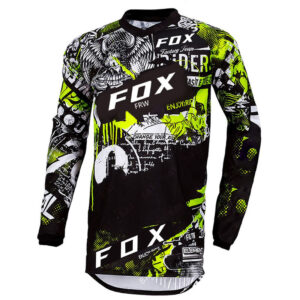 FRW FOX Jersey Mountain Bike SportWear Racing Bike Motorcycle Shirts MTB BMX Downhill Moto DH Motocross T-shirt XS-4XL Size