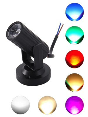 85-265V Mini RGB LED Stage Spotlight Lightweight Party Dance Floor Mirror Ball Club Disco Dj Bar KTV Events Lighting Effect