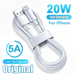 Original 20W PD USB Type C to Lighting Fast Charger Cable For Apple iPhone 14 13 12 11 Pro Max X XR 8 7 Plus iPad Data Sync Line