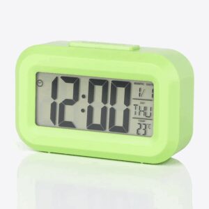LED Digital Alarm Clock Backlight Snooze Data Time Calendar Desktop Multifunction Electronic Backlight Table Clock