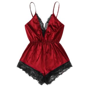 1pc New Designs Lingerie Nighty Dresses Set In Pakistan For Honeymoon Hot Sexy Woman Satin Nightie Sleepwear