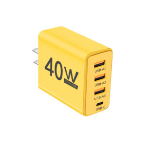 40W USB Fast Charger For Samsung iPhone 12 13 Dual Ports USB C Charger Quick Charging For Xiaomimi Type C Charger Phone Chargers