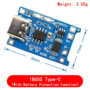 10pcs 5V 1A 18650 TP4056 Lithium Battery Charger Module Charging Board With Protection Dual Functions 1A Li-ion