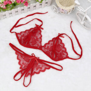 Women’s Underwear Sets Ladies Sexy Lingerie Lace Hollow Out Underwear Sleepwear G-string Lingerie белье sous clothing femme