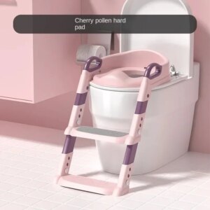 New Stepped Children’s Toilet Foldable Foot Stool Multi-functional Toilet Boy Girl Baby Toilet Training Potty Ladder for Kids