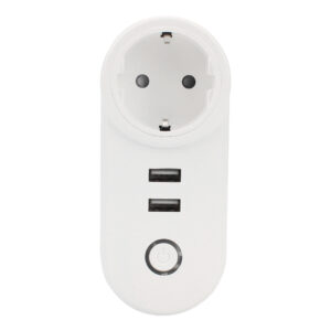 Power Wi-fi USB Outlet Alex 10A Voice Tuya Phone Charger Wifi Smart Plug EU Wireless Socket Remote Control Timer
