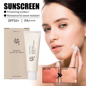 Organic Sunscreen With Rice And Nourishing Skin And UV .50ml