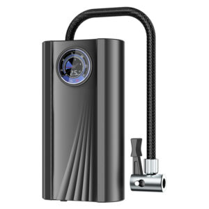 Car Air Pump 120W 12V Electric Air Compressor Portable Tyre Inflator Wireless Car Tire Inflatable Pump for Motorcycle Car Bike