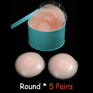 5Pairs Women Invisible Push Up Bra Breast Lift Silicone Nipple Covers Seamless Self Adhesive Backless Strapless Chest Sticky Bra
