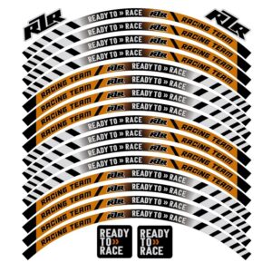 Reflective Motorcycle Wheel Sticker Rim Decals Stripe Tape Hub Accessories For KTM Duke 200 Ng125 390 250 RC 790 690