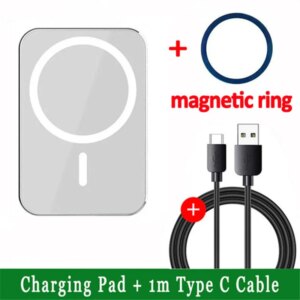 15W Magnetic Car Wireless Charger For iPhone 12 13 14 15 Pro Max Mini Macsafe Car Phone Holder Stand Mount Fast Charging Station