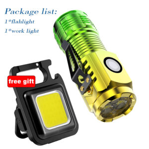 Powerful 3 LED Flashlight 1000 Lumen Flashlights USB Rechargeable Waterproof Outdoor Waterproof Fishing Hunting LED Torch