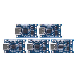 TP4056 Lithium Battery Charger Module 1A Portable Battery Charger Panel Type C Micro USB 4.5V-5V for Lithium Batteries 1/5/10PCS