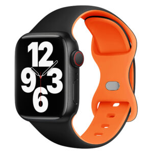 Strap For Apple Watch Band 40mm 44mm 45mm 41mm 38mm 42mm 45 44 mm sport Silicone correa iwatch series 8 9 se 7 Ultra 49mm bands