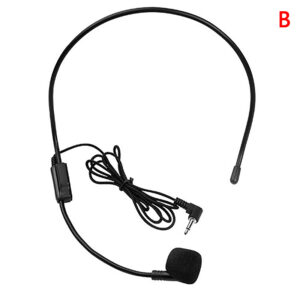 3.5mm Portable Over The Head Wear a microphone Clip Microphone for Lectures Speech Microphone Headset Phone wheat bee ear mic Taotai