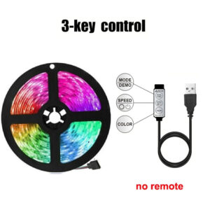 USB LED Strip Lights APP Control Color Changing 5050 RGB Led Light Flexible Lamp Tape for Room Decoration TV Backlight Diode