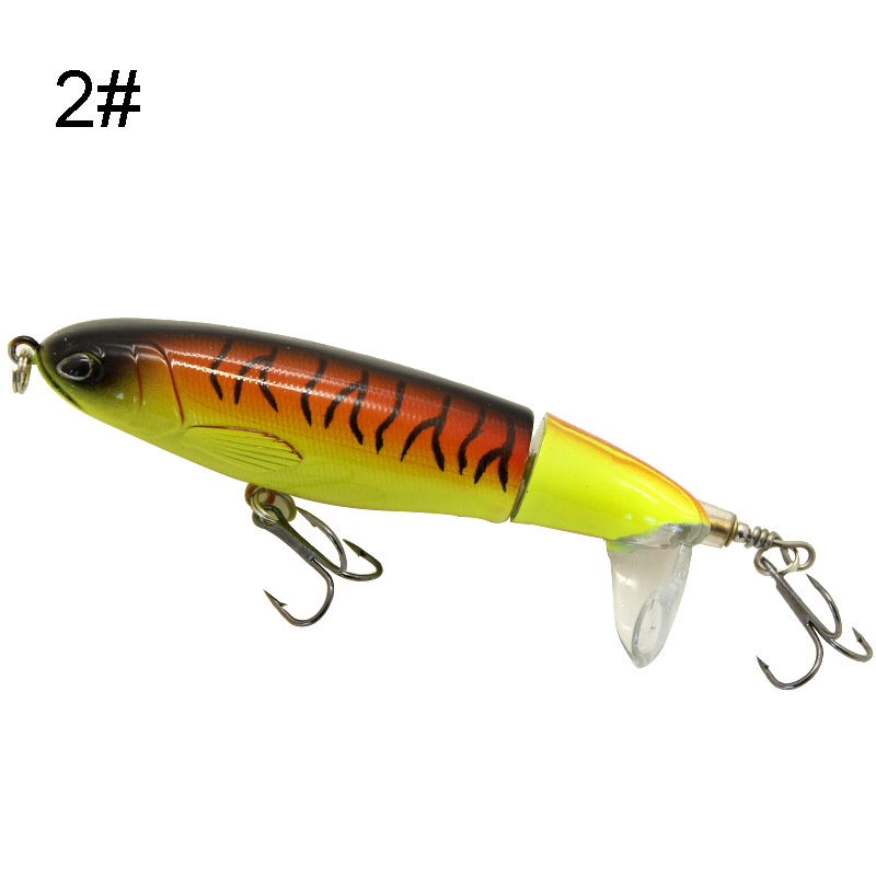 Lure Bait Surface System Tractor Perch Propeller Far Throw Siniperca Fish Bait Mackerel Bait Fresh Water