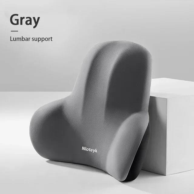 Car Headrest/Lumbar Support Car Neck Pillow Waist Cushion Driver Seat Backrest Cushion Driving Lumbar Support Waist Tools amagi