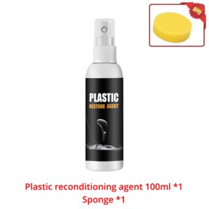 30ml/50ml/100ml Car Automotive Interior Maintenance Plastic Parts Retreading Repair Agent Clean Wax Instruments Panel Cleaning