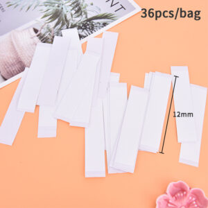 36Pcs Transparent Clear Double Sided Tape for Clothing Dress Body Skin Anti-Exposure Adhesive Sticker Strips