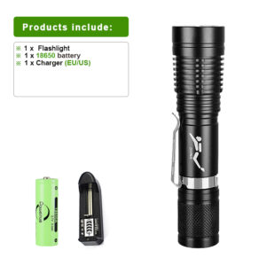Super Bright Diving Flashlight Portable 100 Meters Diving Torches IPX8 waterproof Diving Lamp Underwater Hunting Lantern Fishing
